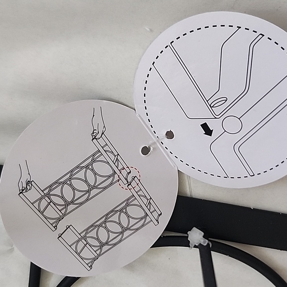 Black Stackable Wine Rack - Picture 3 of 4